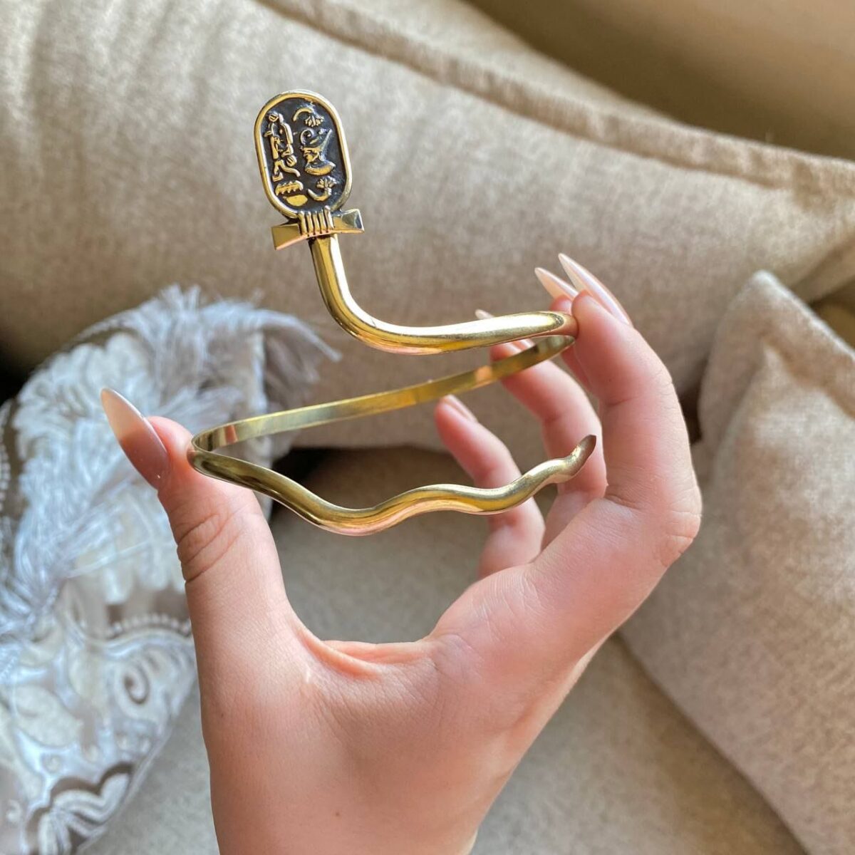 كتافه نحاس باشكال فرعونيه - Image 6