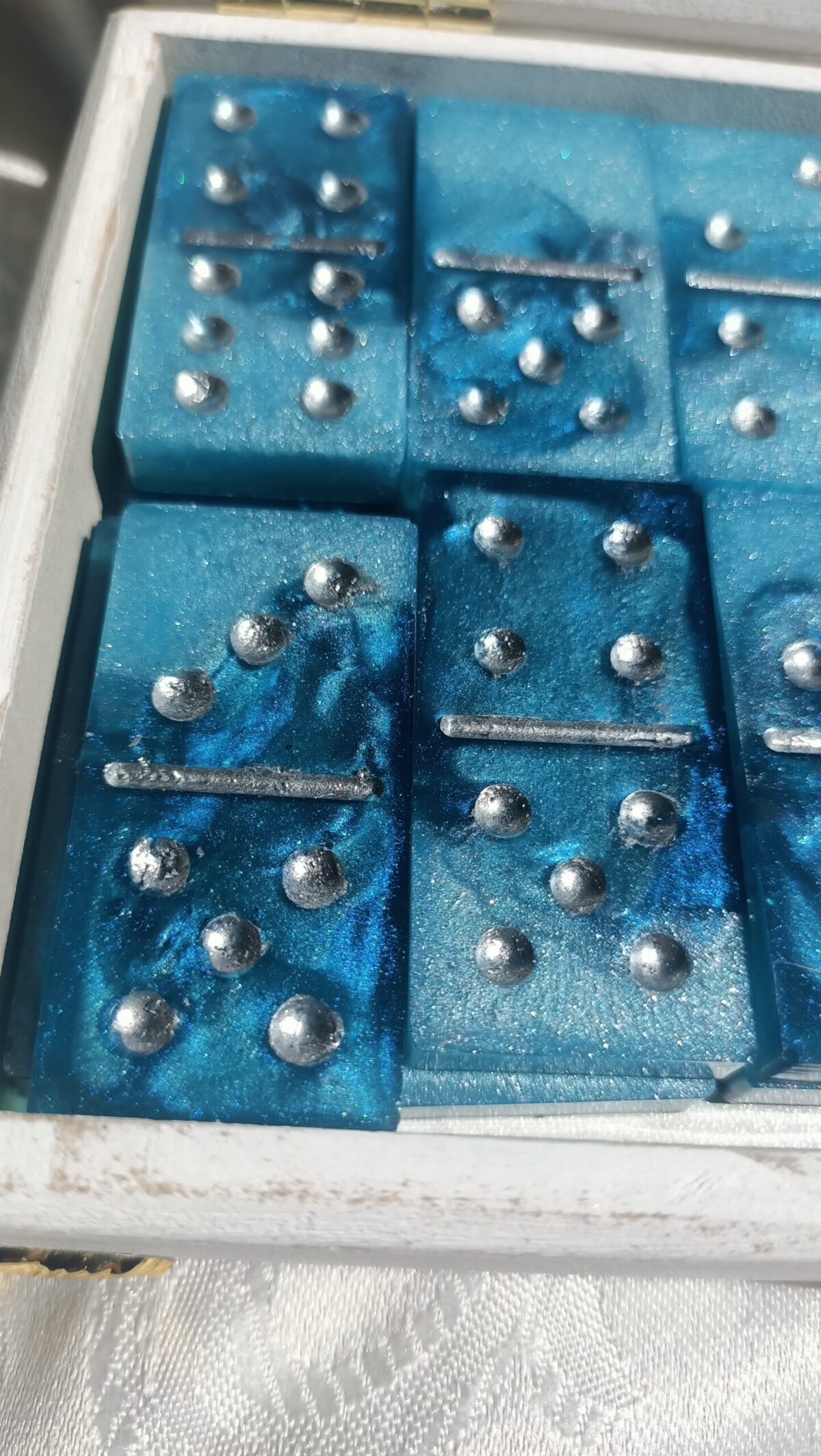 دومينو ريزن بدرجات الازرق🌊💙 - Image 2