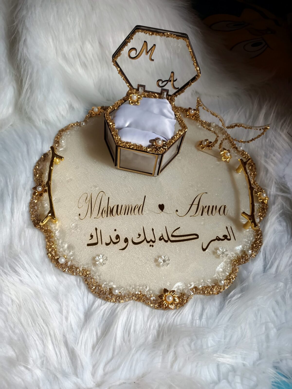 صينيه خطوبه مصنوعة من الريزن - Image 2