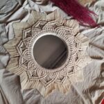 Macrame mirror