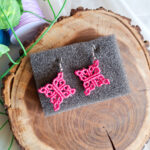 Macrame earings - Image 3