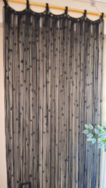 Macrame curtain (w:110cm × L:265cm) - Image 4