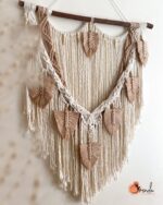 leaves macrame wallhanging