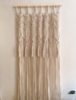 Handmade Macrame Wall Hanging – Geometric Boho Chic Design