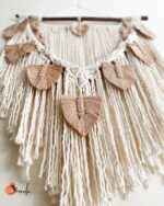 leaves macrame wallhanging - Image 3