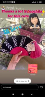 Pink moon clutch - Image 4