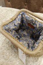 Handmade macrame clutch bag - Image 4