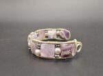 Geometric Square Bracelet with Amethyst stones - Image 2