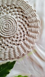 Macrame table coaster - Image 4