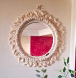 Macrame mirror