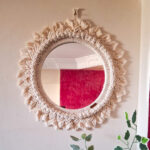 Macrame mirror