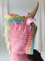 بلوفر كروشيه أطفال يونيكورن - Image 3