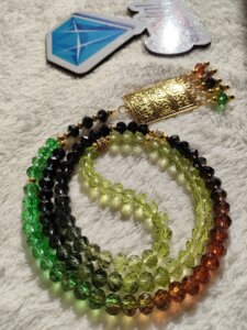Color weave rosary