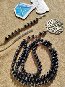 Ocean Night Crystal Rosary - Image 2