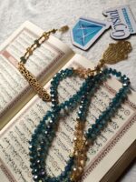 طقم سبحة وعقد كريستال - Image 3