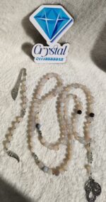 مسبحة عقيق أبيض