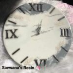 ساعه ريزن بتصميم الماربل ✨🤍