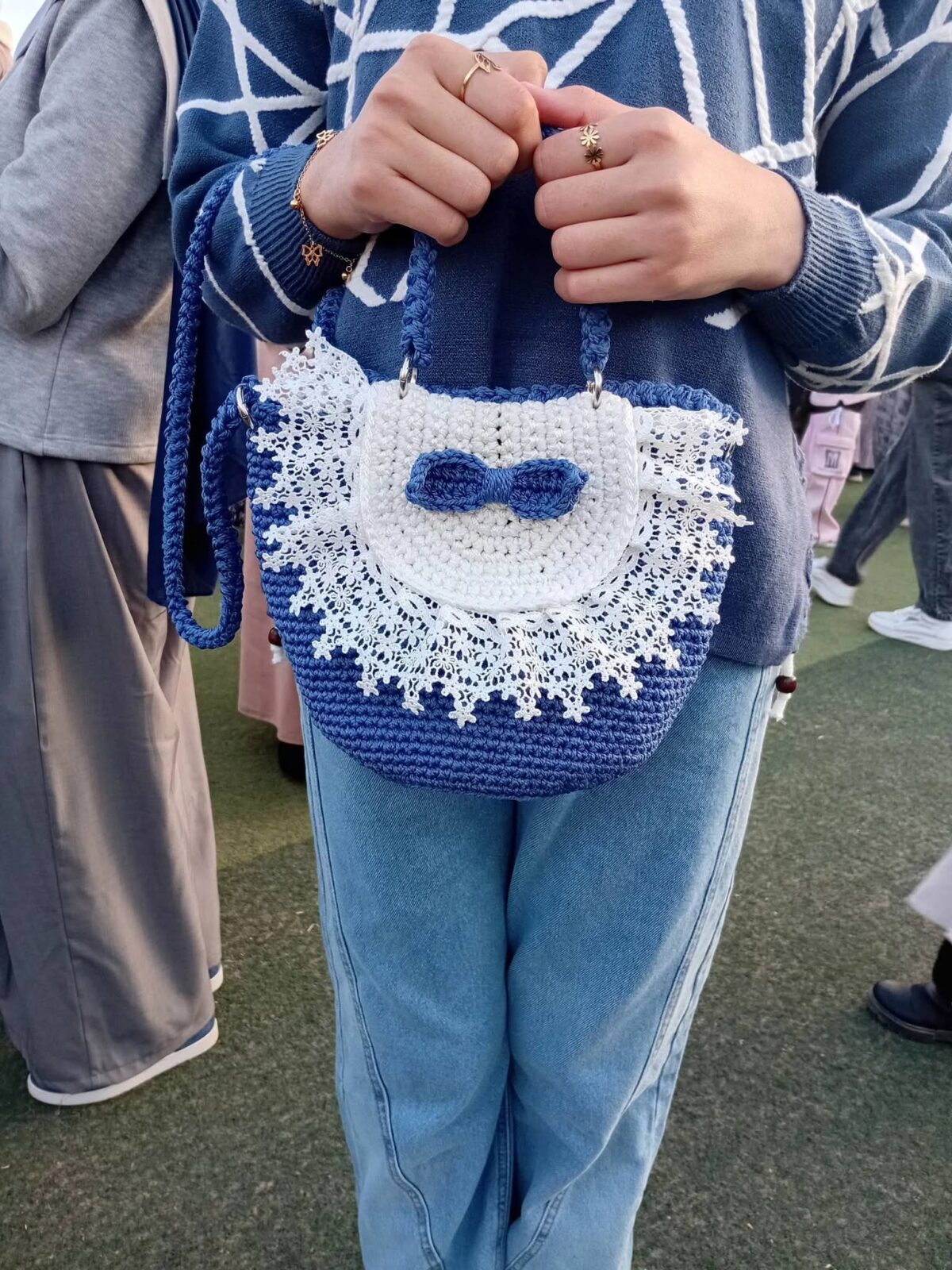 شنطة كروشيه - Image 4