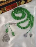 سبحه كريستال اخضر - Image 2