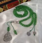 سبحه كريستال اخضر