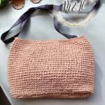 👜 شنطة كروشيه كاجوال بخيط رافيا – Raffia Crochet Shoulder Bag