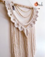 Macrame wall hanging with beads - Image 3
