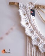 Macrame wall hanging with beads - Image 4