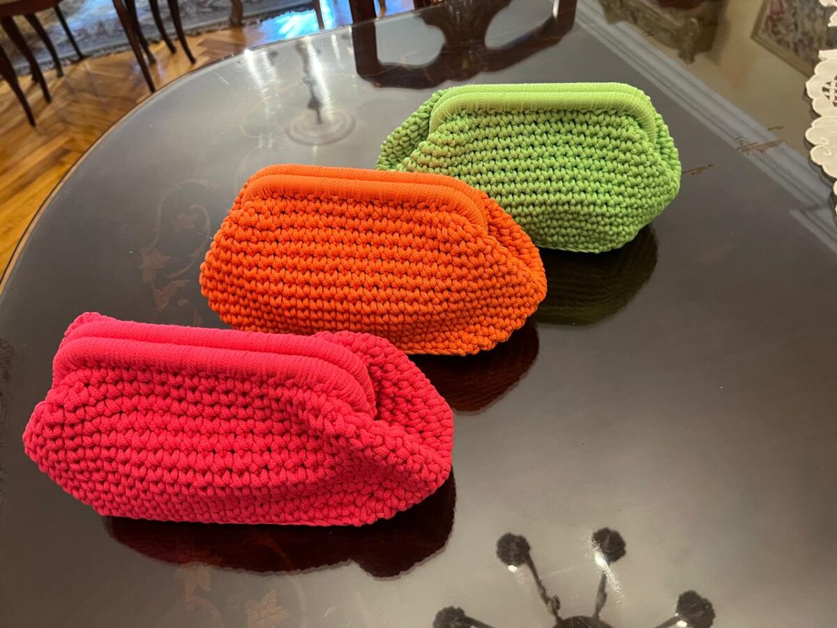Handmade clutch - Image 1