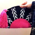 Pink moon clutch
