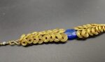 Spiral Coil Bracelet with Jade Stone - Image 3
