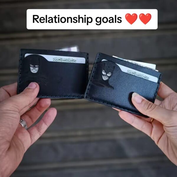 Batman and catwoman cardholders