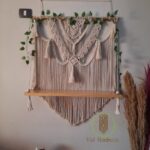 Macrame wall shelf - Image 2