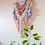 mini macrame wall hanging