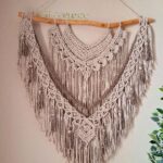 Wall hanging macrame
