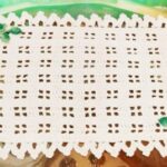 مفرش  كروشيه