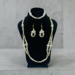 طقم عقد لؤلؤ صناعي - Image 3