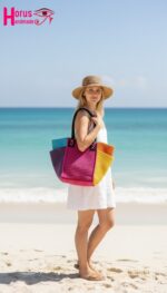 شنطة وشابوة هاند ميد رافيا مستوردة - Image 8